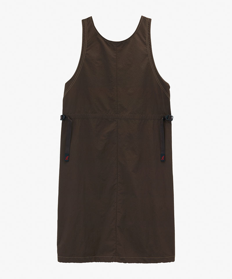 Nylon Dress in Chocolate