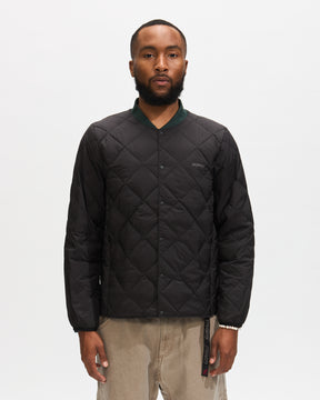 Gramicci Inner Down Jacket in Black Homme Essentials 