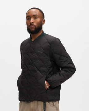 Gramicci Inner Down Jacket in Black Homme Essentials 