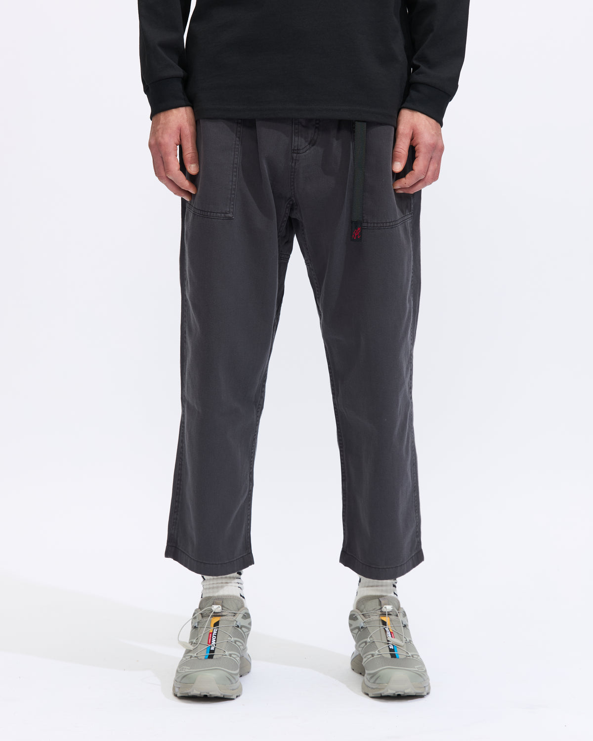 Gramicci Loose Tapered Pant in Fossil Grey Pigment Homme Essentials 