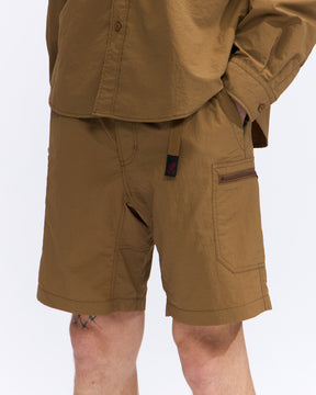 Gramicci Nylon Utility Short in Coyote/Olive Homme Essentials 