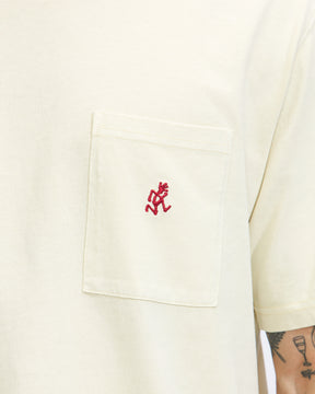 Gramicci One Point Tee in Natural Pigment Dye Homme Essentials 