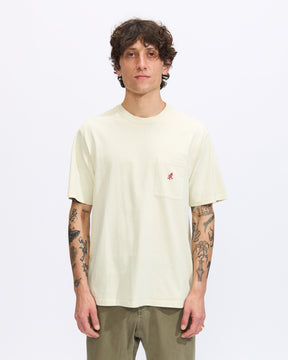 Gramicci One Point Tee in Natural Pigment Dye Homme Essentials 