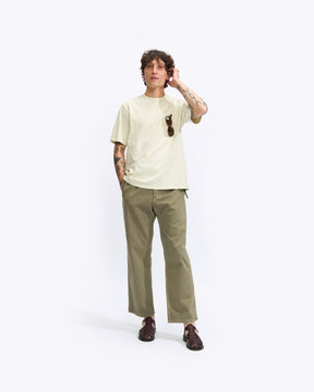 Gramicci Pant Straight Fit in Herb Pigment Homme Essentials 