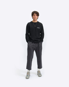 Gramicci Stonehenge L/S Tee in Vintage Black Homme Essentials 