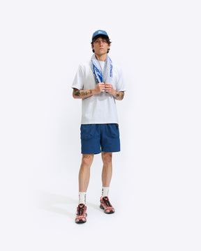 Gramicci x and Wander Brushed Nylon Short in Blue Homme Essentials 