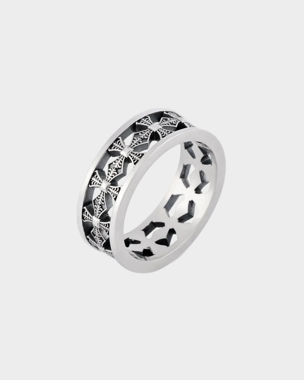 Serge DeNimes Silver Clement Ring