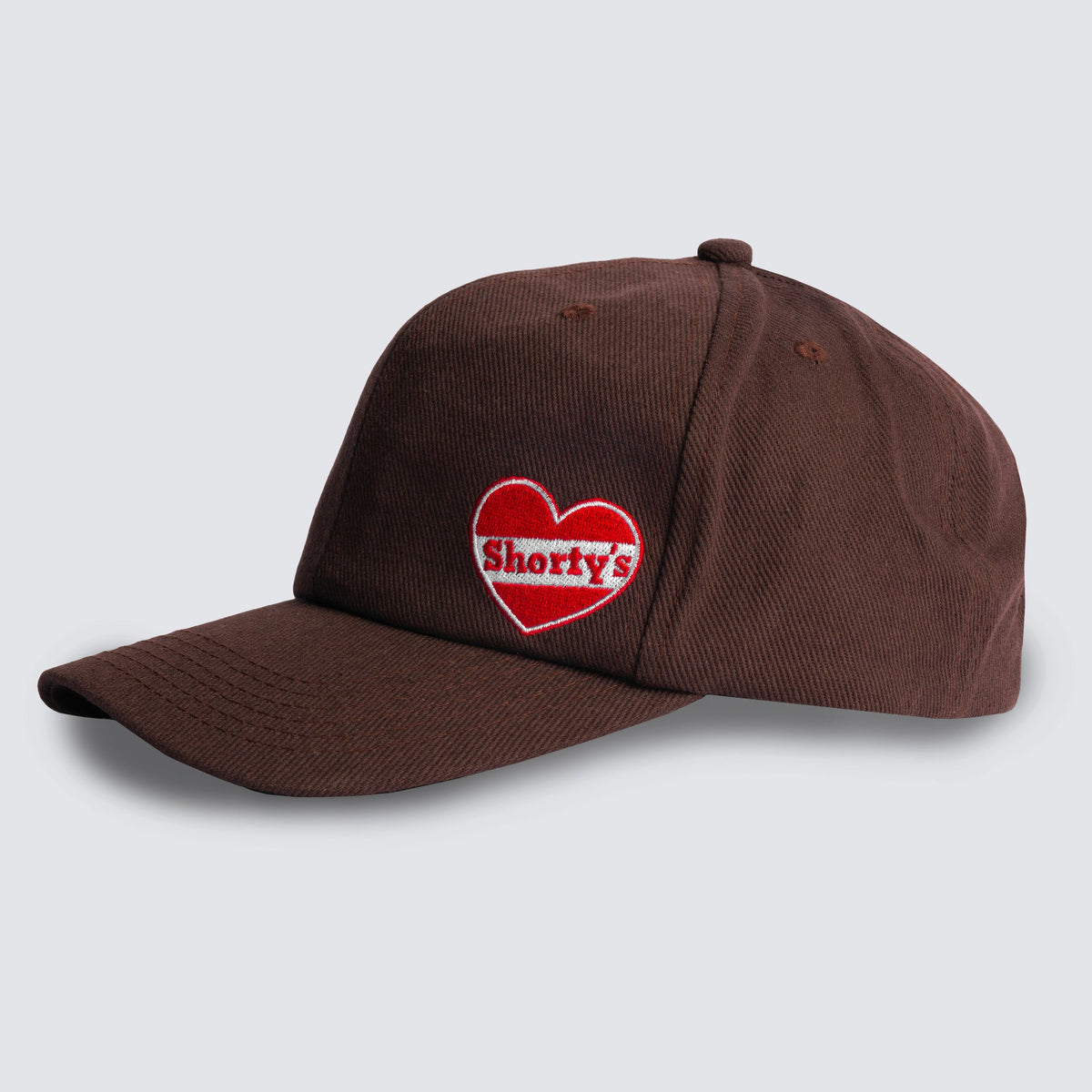 Heart Snapback in Brown