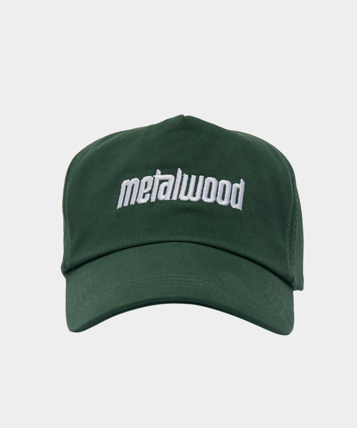 Metal Logo 5-Panel Hat in Spruce