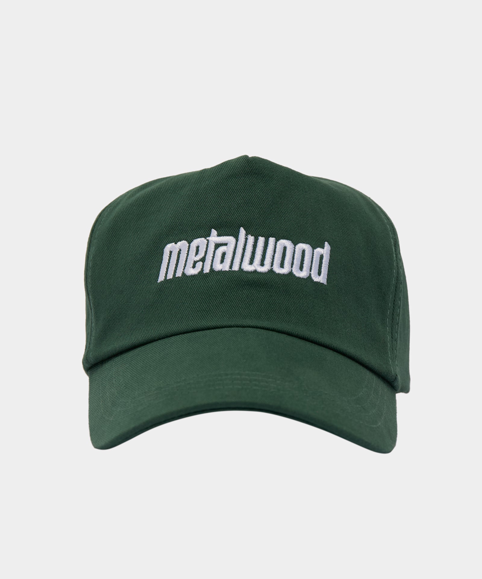 Metal Logo 5-Panel Hat in Spruce