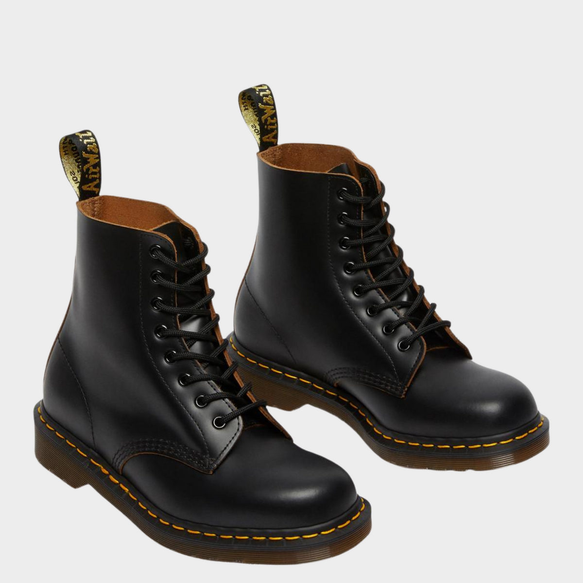 Dr. Martens 1460 Vintage Lace Up Boots Black Quilon : Homme  display picture 1