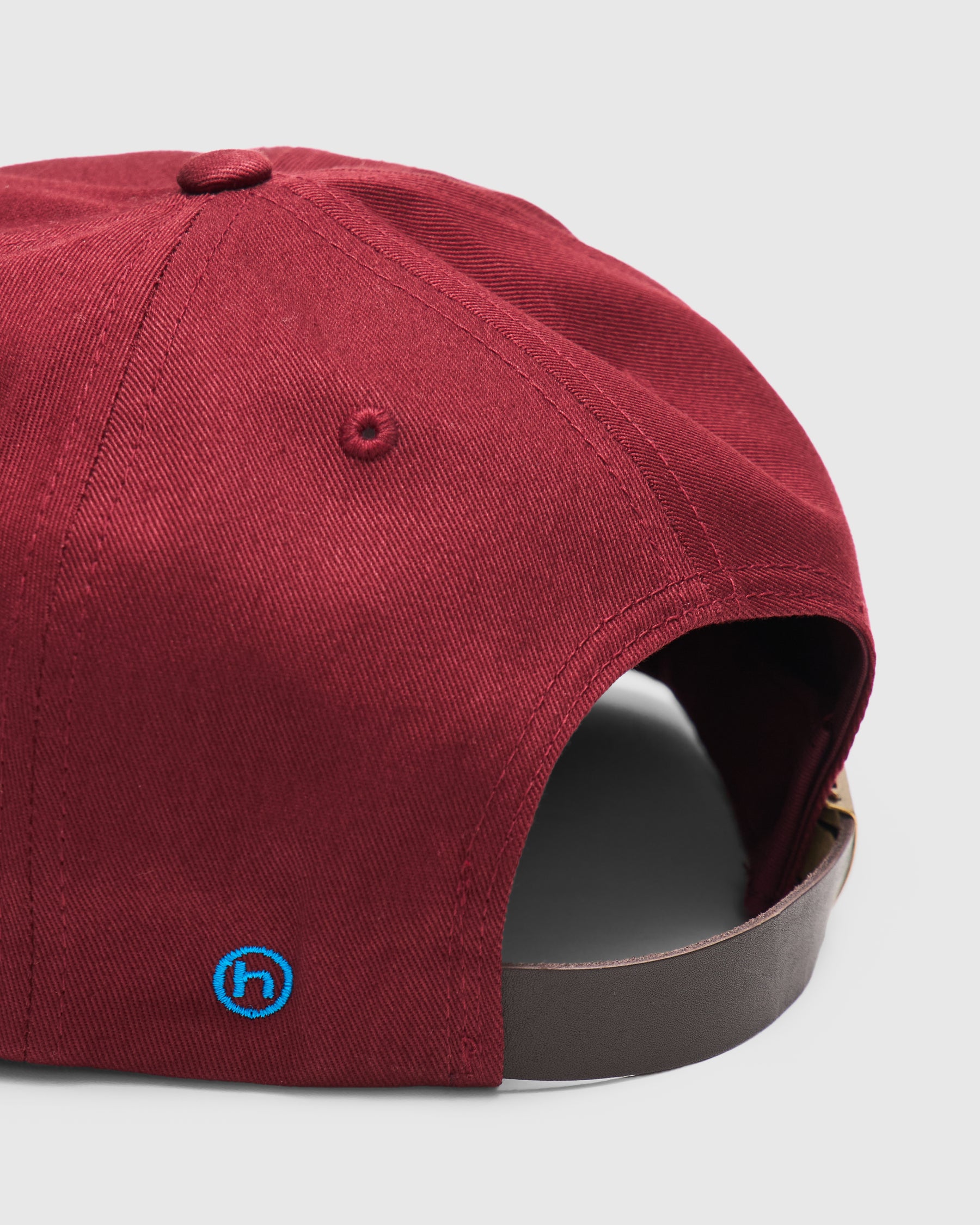 Homme Essentials Homme Shop Hat in Burgundy 