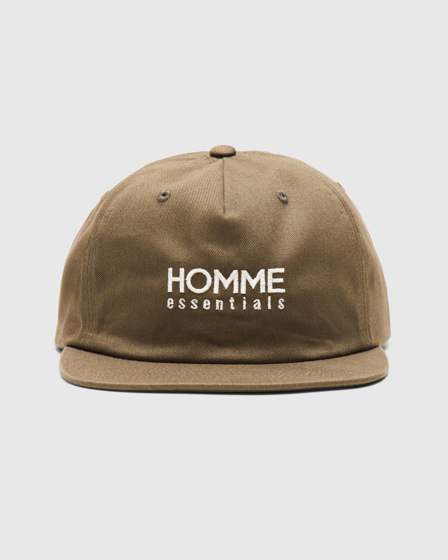 Homme Essentials Homme Shop Hat in Olive 