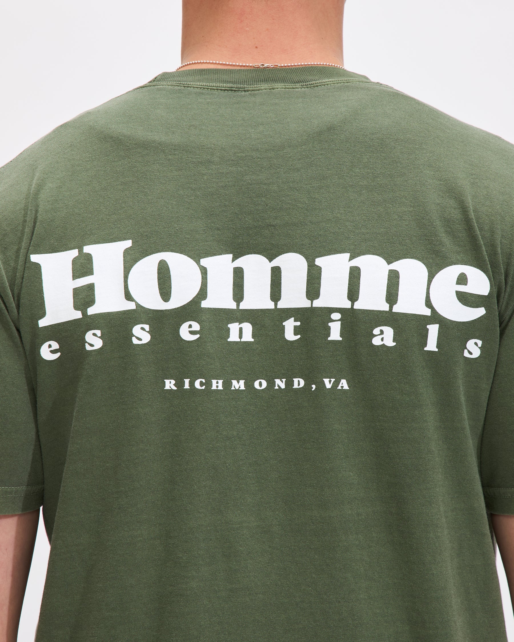 Homme Shop Tee in Hemp Homme Essentials 