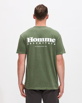 Homme Shop Tee in Hemp Homme Essentials 