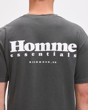 Homme Shop Tee in Pepper Homme Essentials 