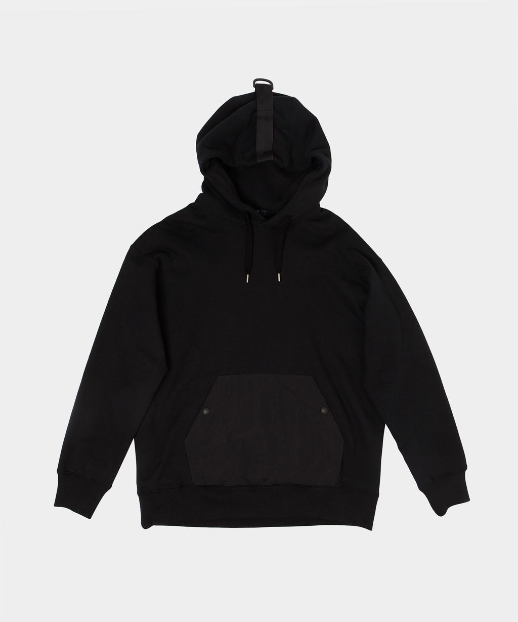 COMME des GARCONS HOMME × BRIEFING Comme des Garçons x Briefing Hoodie in Black | Homme Essentials