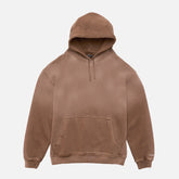 Mineral Wash Hoodie in Mocha