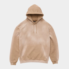 Mineral Wash Hoodie in Cream