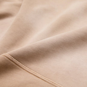 Mineral Wash Hoodie in Cream
