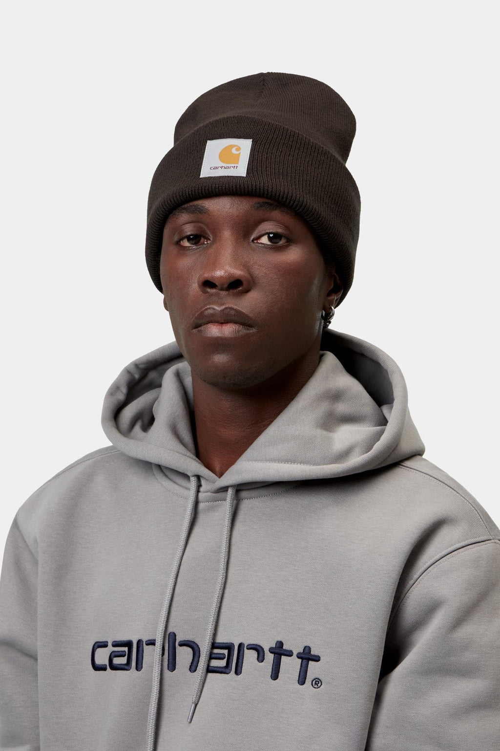 Acrylic Watch Hat in Tobacco