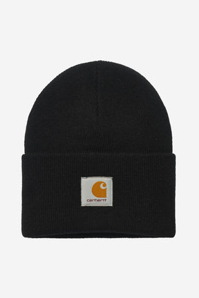 Acrylic Watch Hat in Black