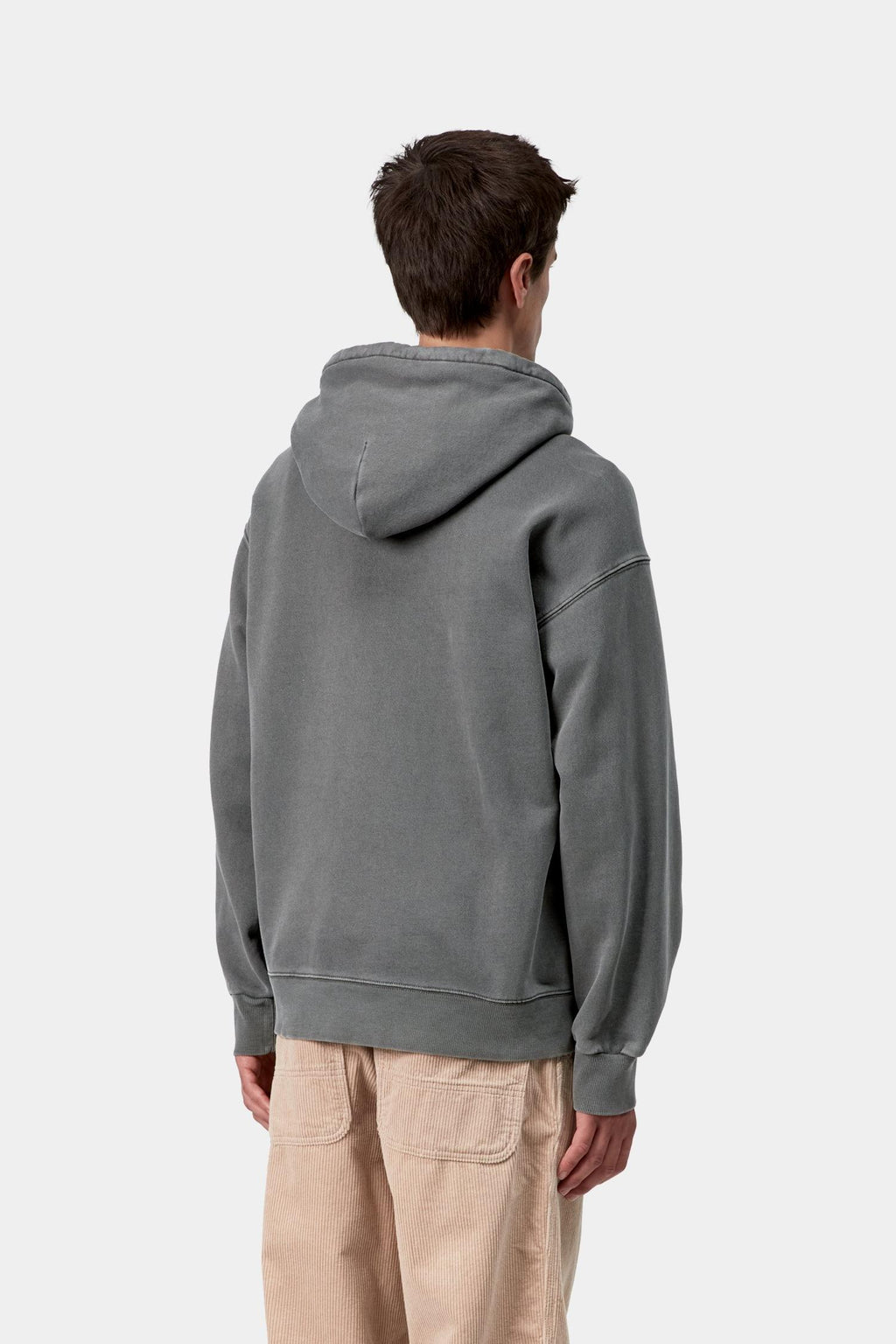 Hooded Vista Sweatshirt in Black
