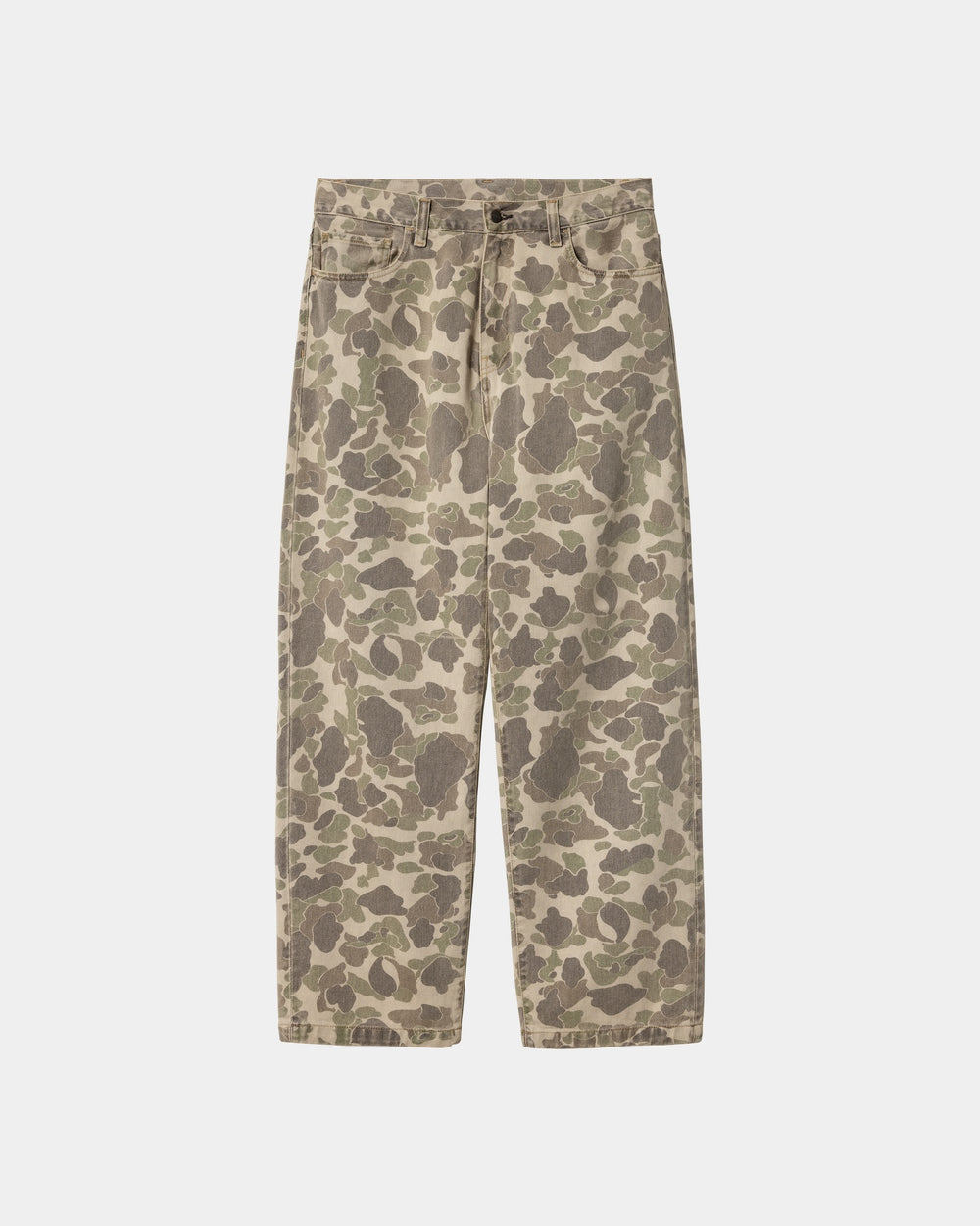 Duck Camo Landon Pant in Bleached Black