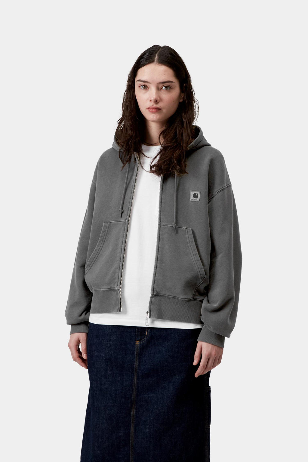 Women's Hooded Nelson Jacket in Black