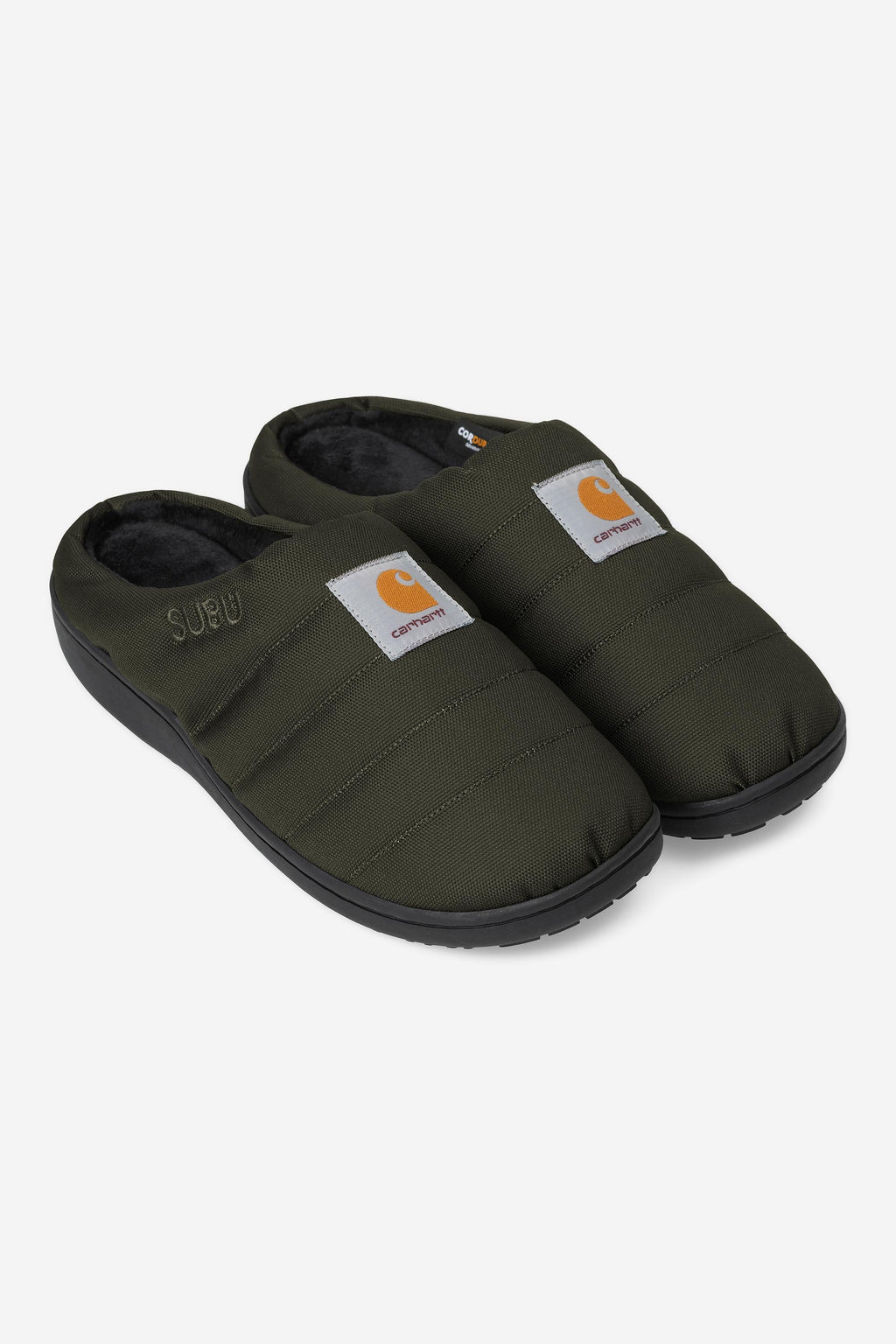 Subu x Carhartt WIP Cordura® Slippers in Olive