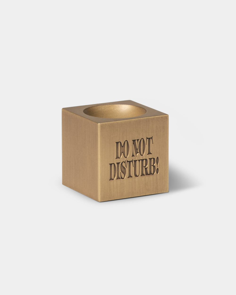 Do Not Disturb Incense Holder in Gold