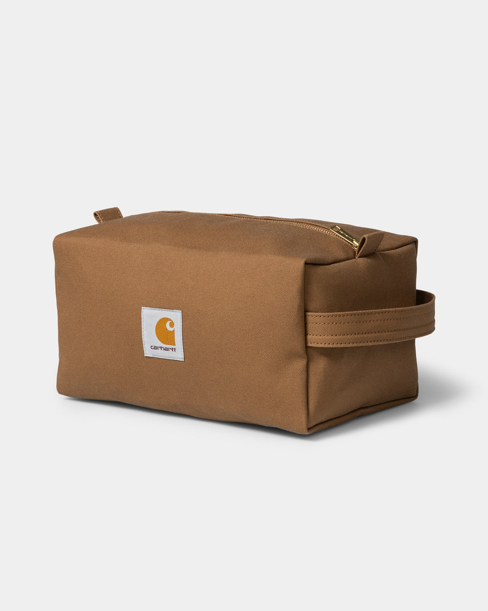 Canvas Washbag in Hamilton Brown