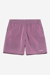 Canby Swim Trunk in Gentle Purple / White