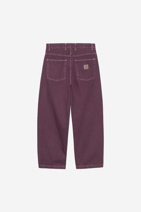 Brandon Pant Twill Stone Dyed in Cozy Purple