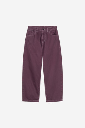 Brandon Pant Twill Stone Dyed in Cozy Purple