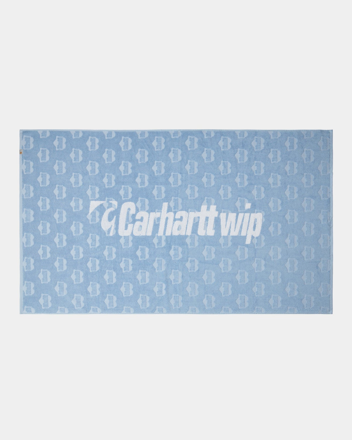 Heart Train Sport Towel Big in Bluebird