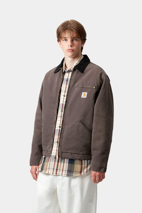 detroit jacket tobacco Carhartt WIP OG (tobacco/black/stone canvas) W OG Detroit Jacket The Womens OG Detroit Jacket is made in our original loose fit from organic cotton Dearborn Canvas Carhartt WIP OG Detroit Jacket