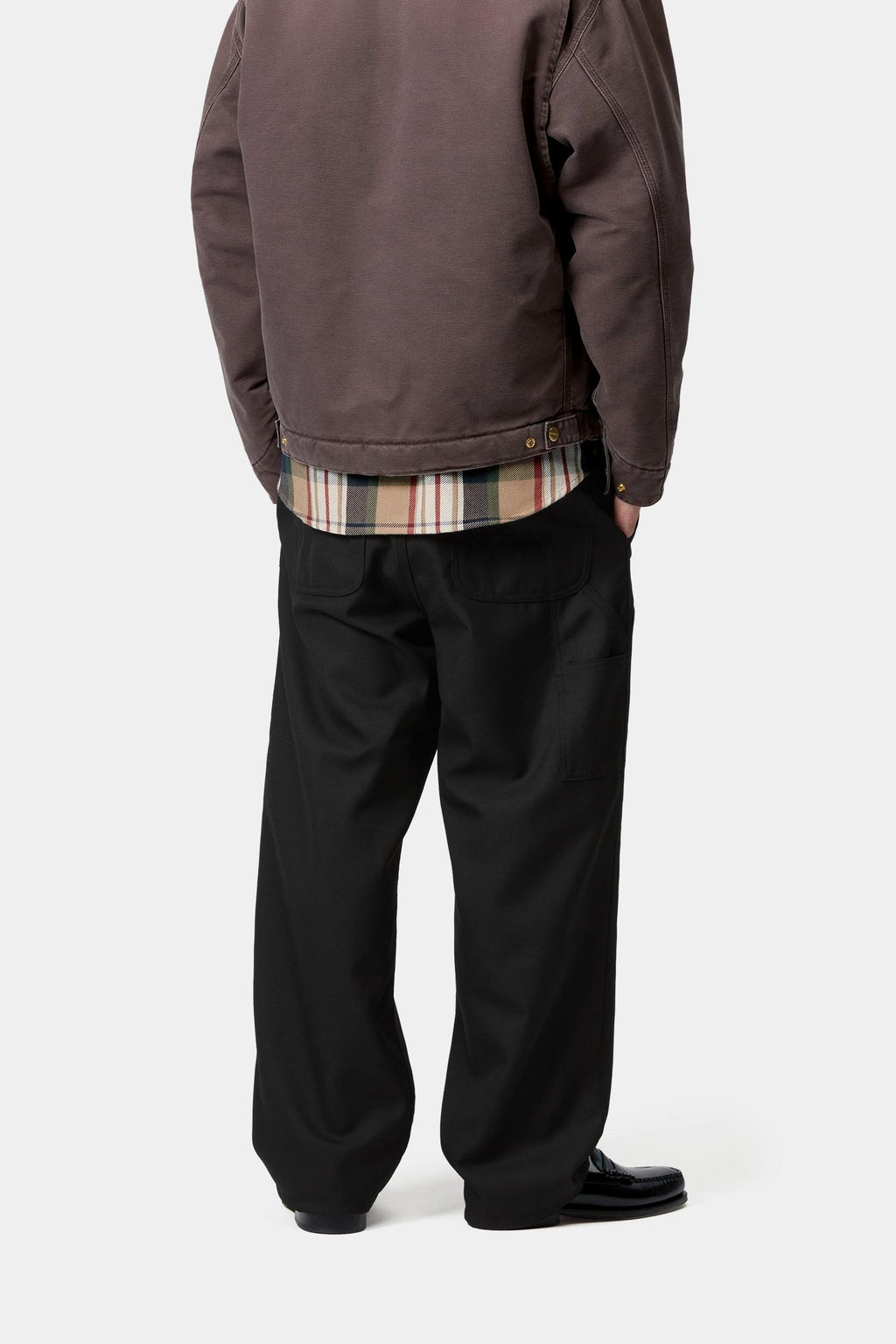 Ray Single Knee Pant in Black