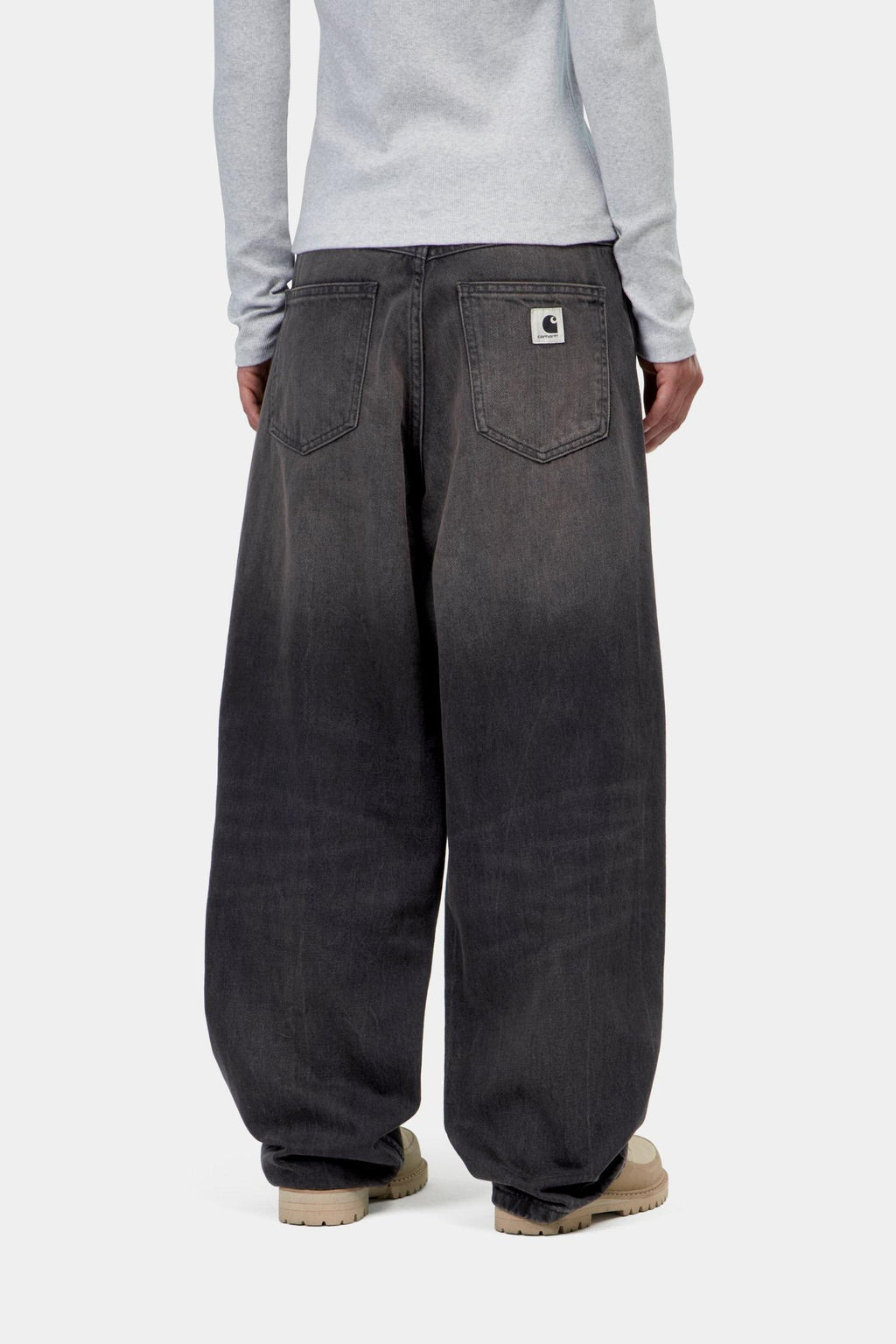 Women's Brandon Pant in Black Tobacco Used Wash