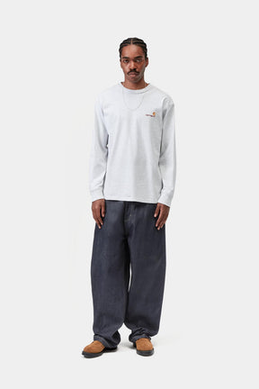 Brandon Pant in Blue Rigid