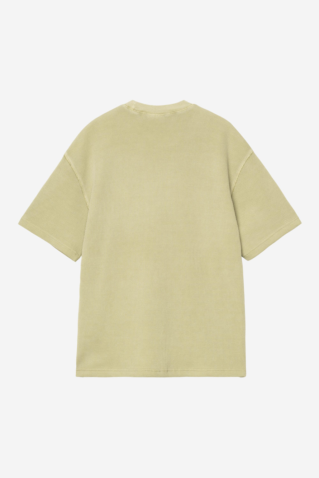S/S Nelson Waffle Tee in Gentle Green