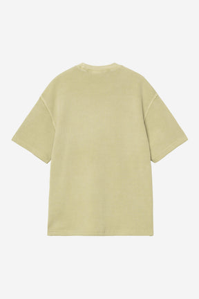 S/S Nelson Waffle Tee in Gentle Green