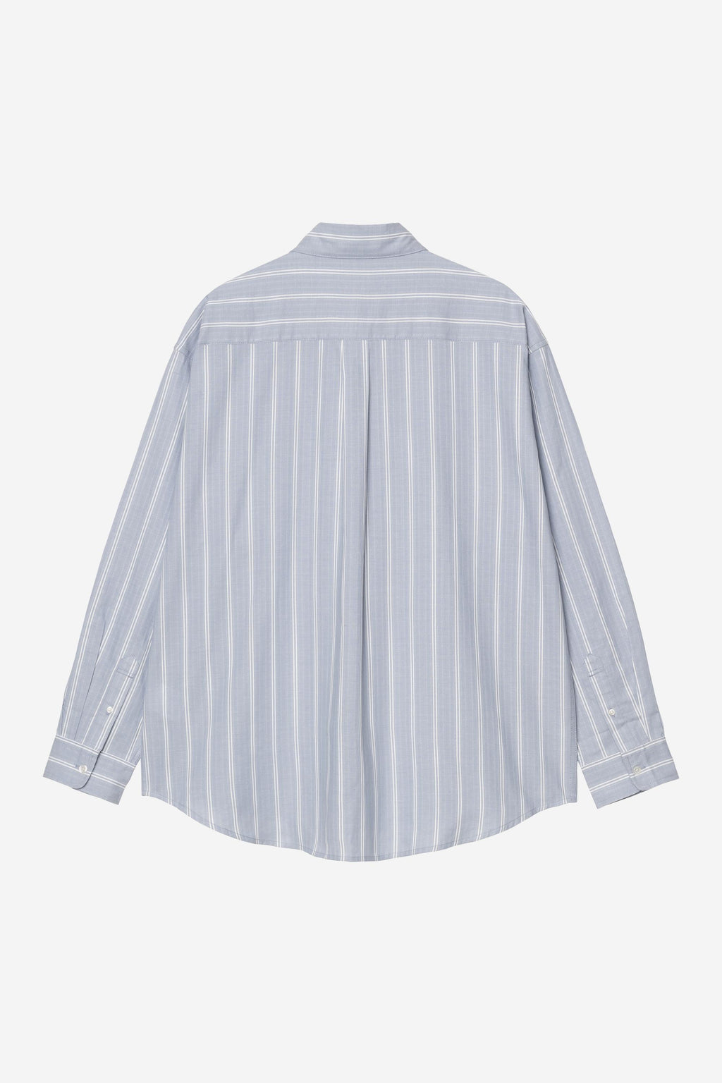 L/S Beale Stripe Shirt in Gentle Blue