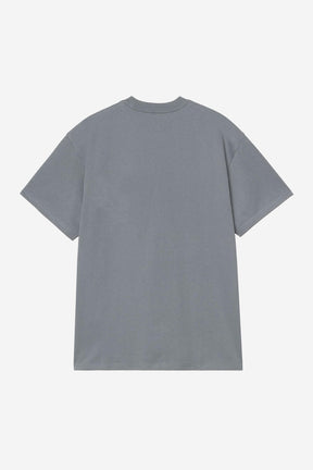 Longhand Pocket Tee in Cozy Blue