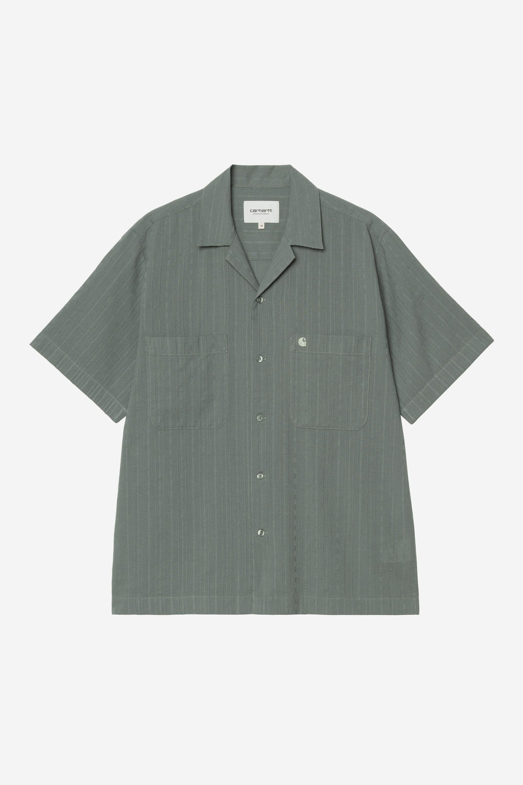 Short Sleeve Gareth Shirt in Velvet Green