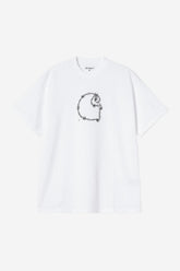 Barbwire C T-Shirt in White