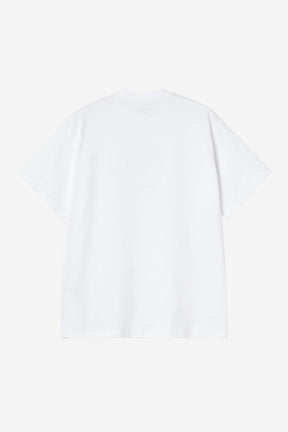 Barbwire C T-Shirt in White