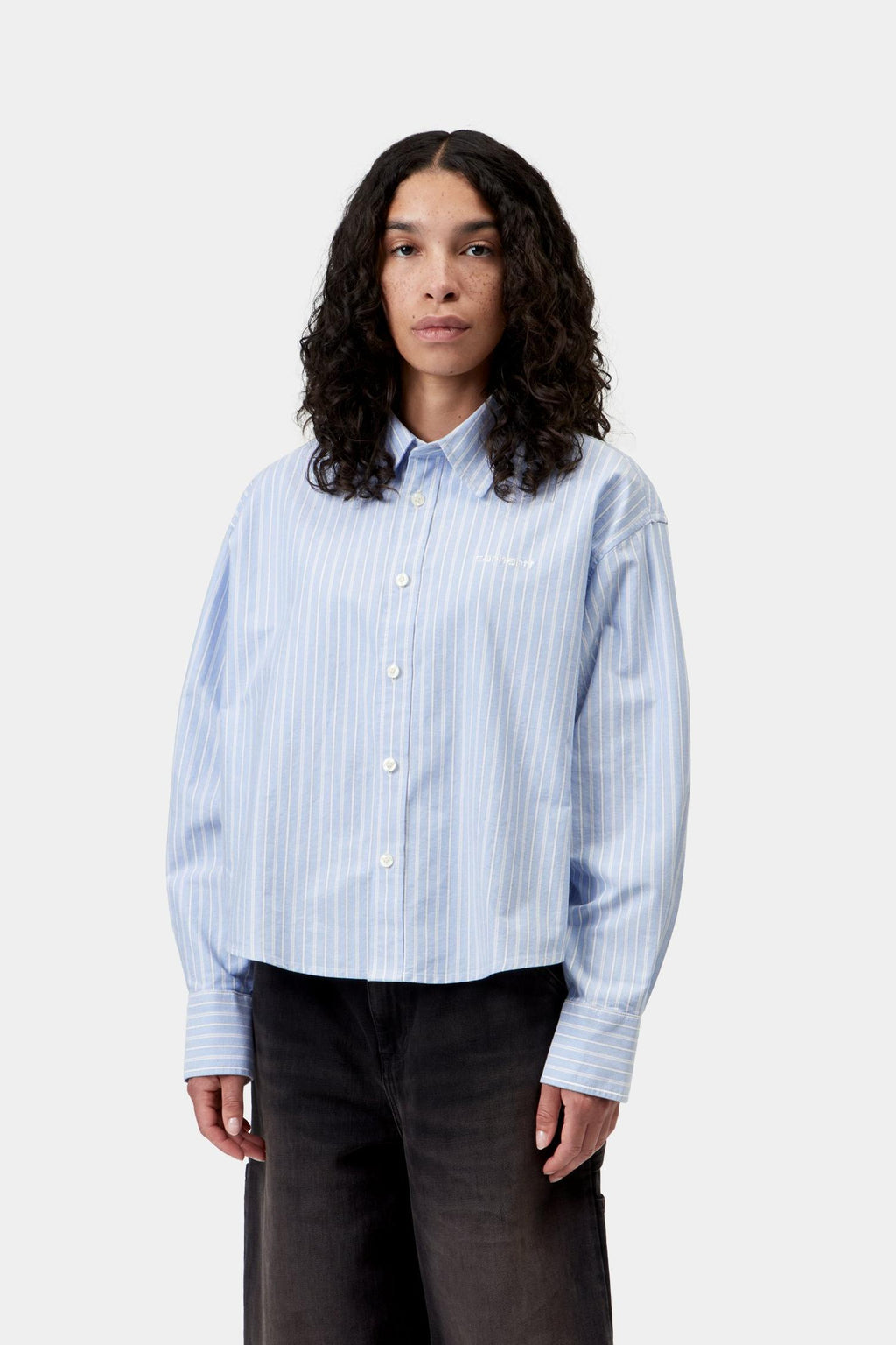 Women’s Kanan Stripe Shirt in Bleach