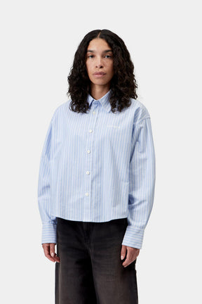 Women’s Kanan Stripe Shirt in Bleach