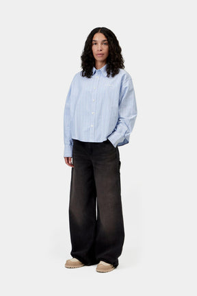 Women’s Kanan Stripe Shirt in Bleach